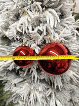 Tree Ornament - Red Xmas Bauble 20cm (Red Gloss)