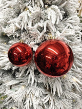 Tree Ornament - Red Xmas Bauble 20cm (Red Gloss)