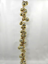 Christmas Baubles Garland - 200cm (Texture Gold)