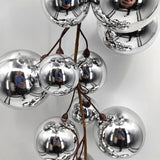 Christmas Baubles Garland - 200cm (Silver)