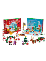 Plus Plus Christmas Advent Calendar - Santa's World