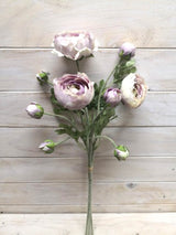 Artificial Ranunclutus Bundle (Purple)