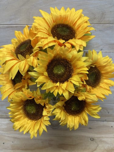 Artificial Sunflower Bush (Large)