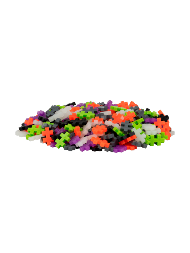 Plus Plus Building Set - Spooky Mix (240 pcs Tube)
