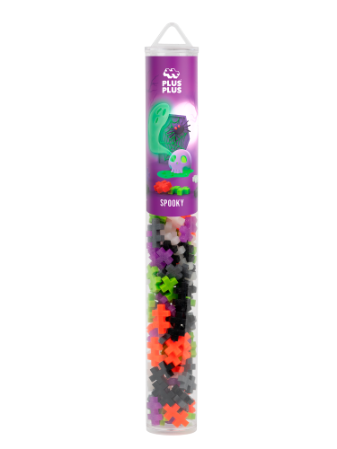 Plus Plus Building Set - Spooky Mix (100pc Tube)