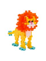 Plus Plus Building Set - Lion (100pc Tube)
