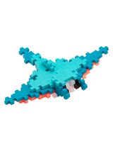 Plus Plus Building Set - Manta Ray (100pc Tube)