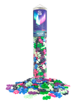 Plus Plus Building Set - Northern Lights (240pc Tube)
