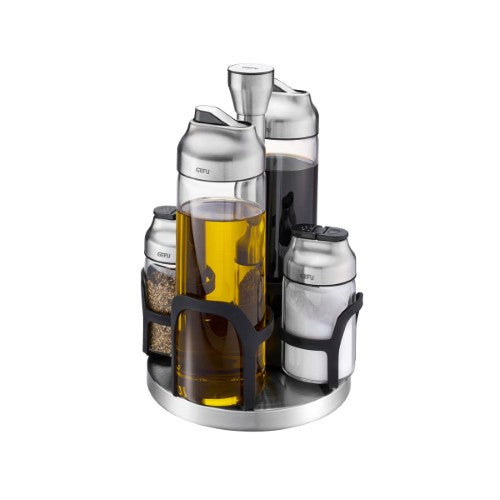 Vinegar Oil and Spice Cruet Stand - GEFU (5pcs)