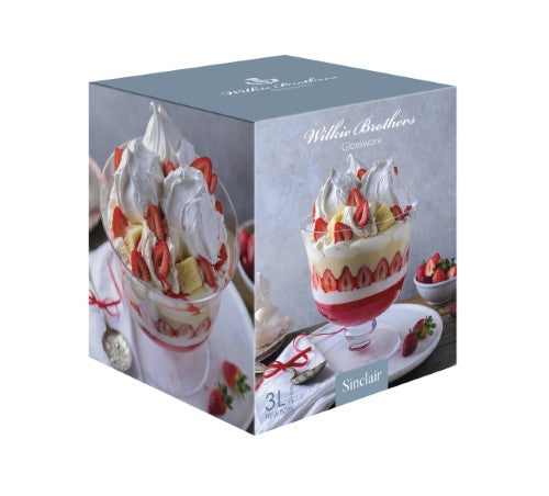 Trifle Bowl - Wilkie Brothers Sinclair Glass (21cm/3L)