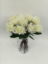 Artificial Cut Stem Warata (White)