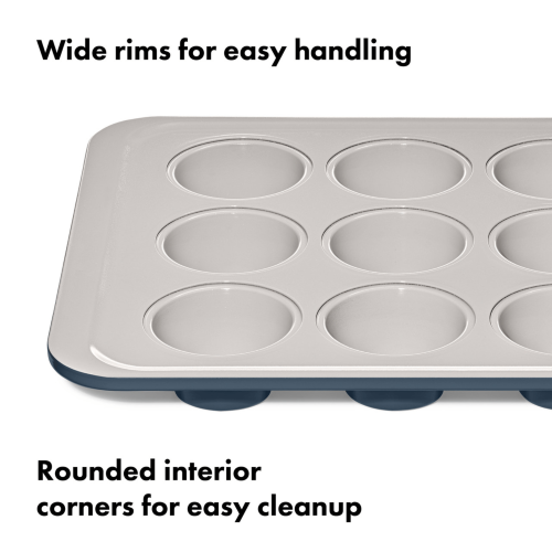 Coated 12 Cup Muffin Pan - OXO Good Grips Ceramic Bakeware
