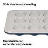 Coated 12 Cup Muffin Pan - OXO Good Grips Ceramic Bakeware