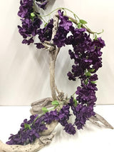 Artificial Wisteria Garland - 200cm (Purple)