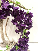 Artificial Wisteria Garland - 200cm (Purple)
