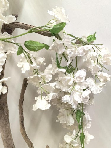 Artificial Wisteria Garland - 200cm (White)