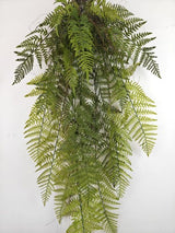 Artificial Hanging Fern Bush - 140cm (XL)