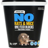 NO Rats and Mice One Feed - Kiwicare 300g (15 Blocks)