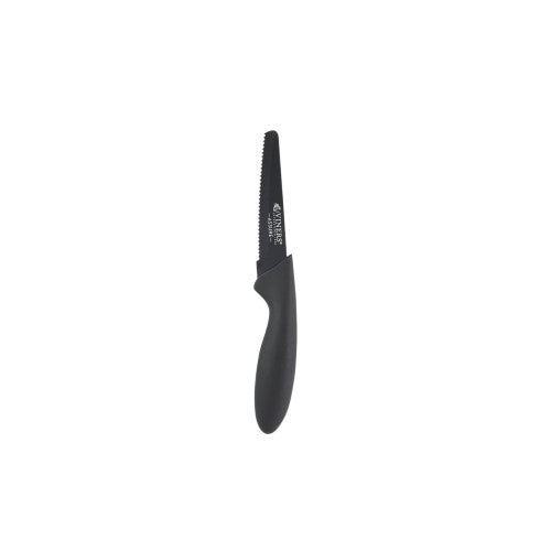 Serrated Paring Knife - Viners Assure 9cm / 3.5" (Black)
