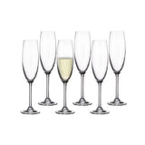 Wine Flutes - BOHEMIA Colibri 220ml (Set of 6)