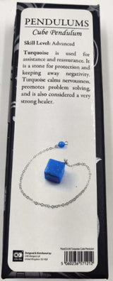 Pendulum - Turquoise Howlite Cube