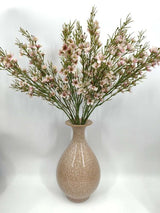 Artificial Wax Flower Spray (Pink)