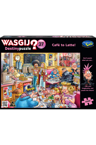 Jigsaw Puzzle - Wasgij Destiny #27 Cafe to Latte (1000pcs)