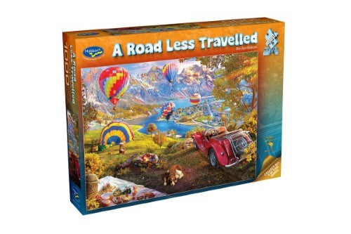 Jigsaw Puzzle - A Road Less Travelled Hot Air Balloon (1000pcs)