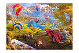 Jigsaw Puzzle - A Road Less Travelled Hot Air Balloon (1000pcs)