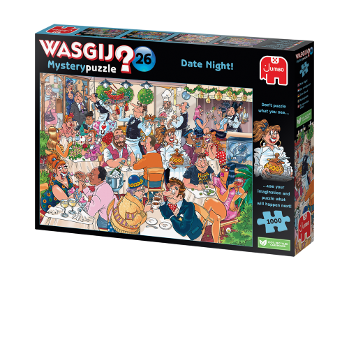 Jigsaw Puzzle - Wasgij Mystery #26 Date Night (1000pcs)