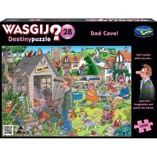 Jigsaw Puzzle - Wasgij Destiny #28 Dad Cave (1000pcs)