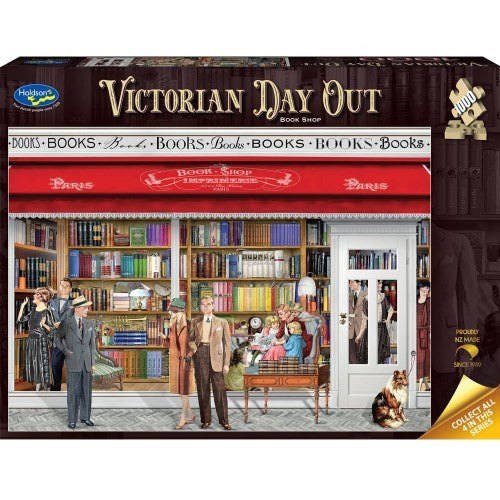 Jigsaw Puzzle - Victorian Day Out Book Shop (1000pcs)