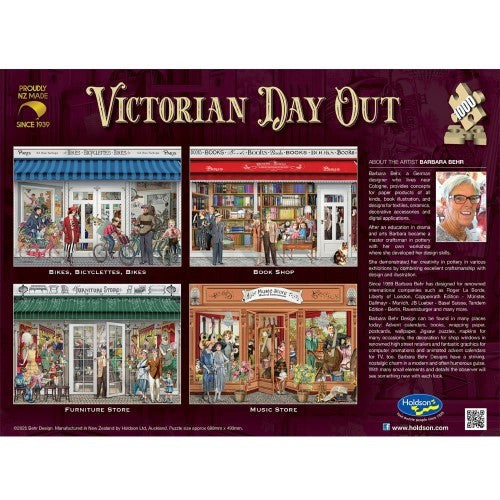 Jigsaw Puzzle - Victorian Day Out Book Shop (1000pcs)