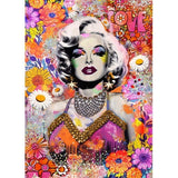 Jigsaw Puzzle - Timeless Icons Marilyn Floral (1000pcs)