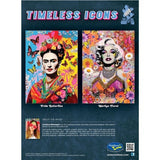 Jigsaw Puzzle - Timeless Icons Marilyn Floral (1000pcs)