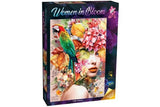Jigsaw Puzzle -  Woman in Bloom Wild Flower (1000pcs)