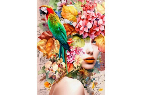 Jigsaw Puzzle -  Woman in Bloom Wild Flower (1000pcs)