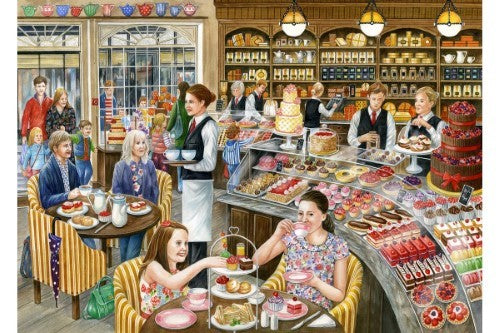 Jigsaw Puzzle - A Day Out High Tea for Two (1000pcs)