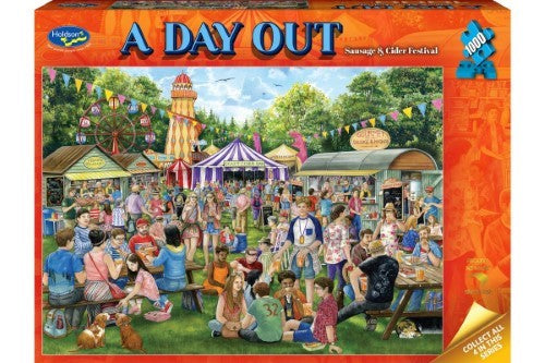 Jigsaw Puzzle - A Day Out Sausage Cider Festival (1000pcs)