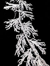 Artificial Snowy Twig Garland with Lights (180cm)