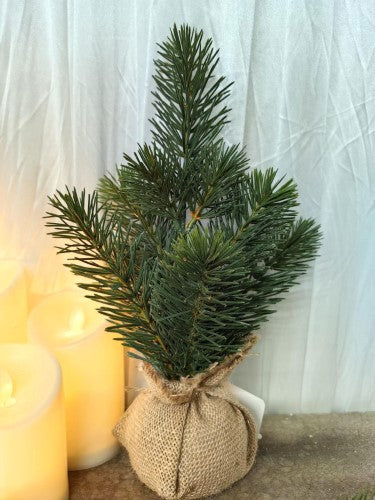Artificial 12" Green SPruce Pine Tree 32cm