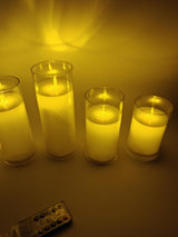 Flameless Acrylic Candle (Set of 3)