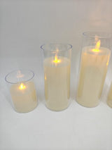 Flameless Acrylic Candle (Set of 3)