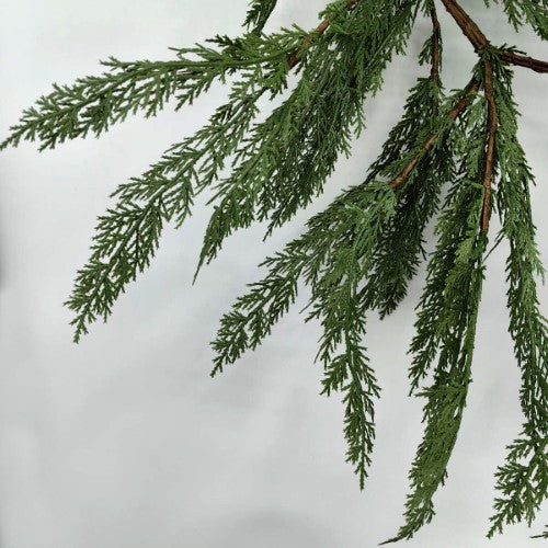 Artificial Real Touch Western Red Cedar Pine Garland (180cm)