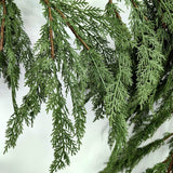 Artificial Real Touch Western Red Cedar Pine Garland (180cm)