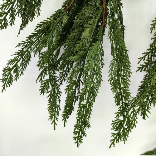 Artificial Real Touch Western Red Cedar Pine Garland (180cm)