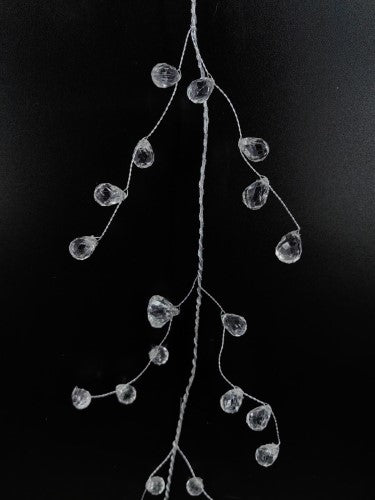 Garland - Diamond Acrylic 100cm (Soft Blue)