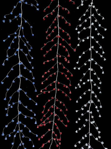 Garland - Diamond Acrylic 100cm (Red)