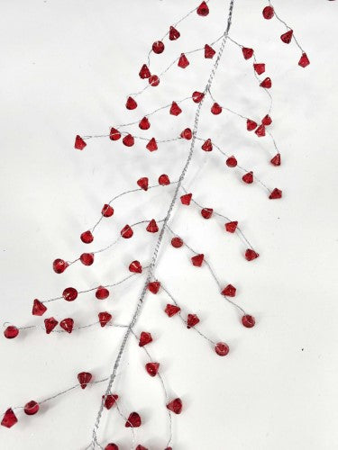 Garland - Diamond Acrylic 100cm (Red)