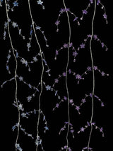 Garland - Acrylic Flower 270cm (Purple)